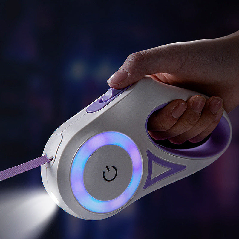 Fantastic Dog Leash With Built-in Spotlight For Extra Safty