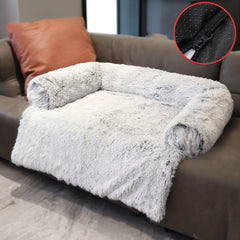 Fantastic Dog Bed With Built-In Couch Protector