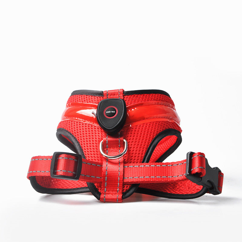 Fantastic Dog Vest With Built-In Led Lights