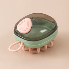 Fantastic 2 In 1 Dog Bathing Brush With Built-In Shampoo Dispenser